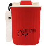 Goodie Good Karma Travel Cup Cestovní termohrnek ČERVENÝ 360 ml – Zboží Mobilmania