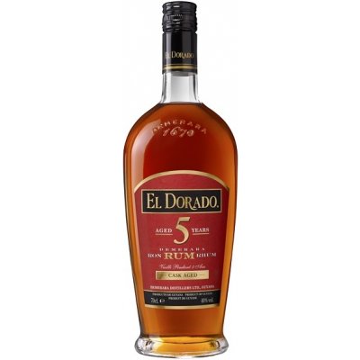 El Dorado Cask Aged Demerara Rum 5y 40% 0,7 l (holá láhev)