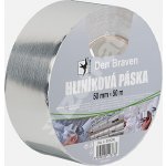 Den Braven Hliníková páska 50 mm x 50 m stříbrná – Sleviste.cz