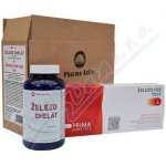 Pharma Activ Železo chelát 60 tobolek + železo FER test 1 ks – Hledejceny.cz
