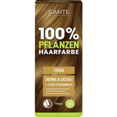 Sante rostlinná barva na vlasy terra ECO VEGAN 100 g – Zboží Dáma