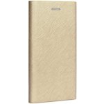Pouzdro ForCell Bravo Book Huawei P20 zlaté – Hledejceny.cz