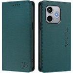VSECHNONAMOBIL 139578 RINA Zaklápěcí pouzdro pro Honor 600 Lite tmavozelené – Zboží Živě