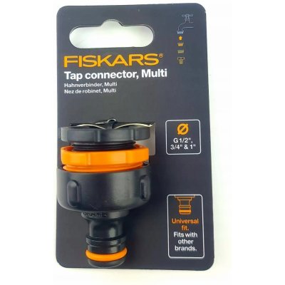 Spojka ke kohoutku FISKARS Comfort multi 1/2”, 3/4”, 1” 1027051 – Sleviste.cz
