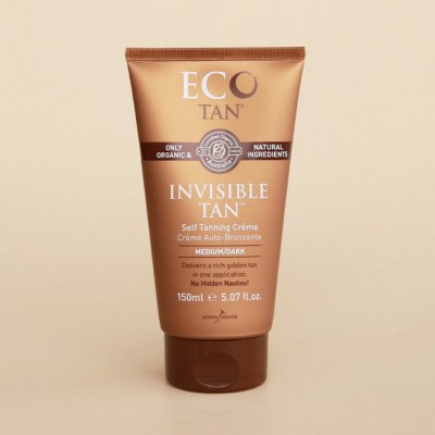 Eco by Sonya - 100% Přírodní samoopalovací krém - Invisible Tan 150ml – Zbozi.Blesk.cz