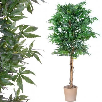 PLANTASIA 1401 Umělá rostlina strom - konopí - 150 cm – Zboží Dáma