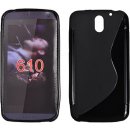 Pouzdro a kryt na mobilní telefon Pouzdro S-Case HTC Desire 610 Černé