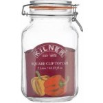 Kilner Zavařovací sklenice s klipem hranatá 2000 ml – Sleviste.cz