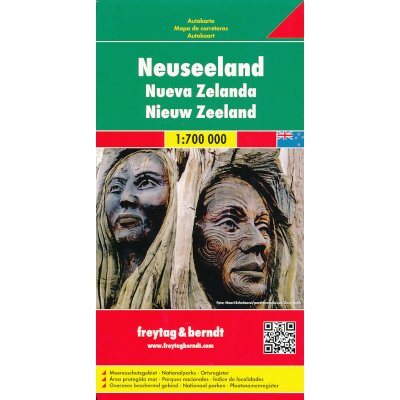 Nový Zéland mapa 1:700 000 – Zboží Dáma