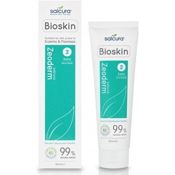 Salcura Bioskin 2 Extra Zeoderm krém na tělo i obličej pro suchou a citlivou pleť 150 ml