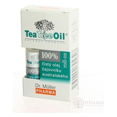 Dr. Müller Tea Tree Oil 100% čistý ROLL-ON olej 4 ml – Hledejceny.cz