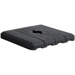 Kave Home plastový podstavec ke slunečníku Alfaz 98 x 98 cm Černý – Zboží Mobilmania