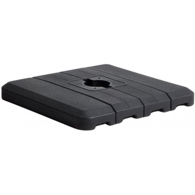 Kave Home plastový podstavec ke slunečníku Alfaz 98 x 98 cm Černý – Zboží Mobilmania