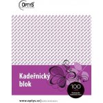 Optys 1271 Kadeřnické bloky A5 propisovací 100 listů – Zboží Mobilmania