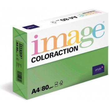 Coloraction A4 80 g Tmavě zelená 100 ks