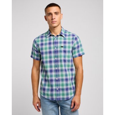 Lee pánská košile button down SS Dandy green