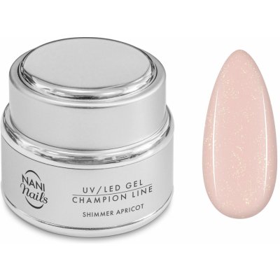 NANI UV/LED gel Champion Line Shimmer Apricot 15 ml – Zboží Dáma