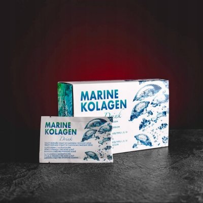 Biomedica Marine Kolagen Drink koncentrát pro vlasy, nehty a pokožku 30 x 12 g – Hledejceny.cz