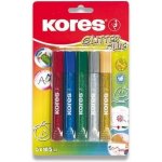 Kores lepidlo s flitry metalické barvy 5 x 10 ml – Sleviste.cz