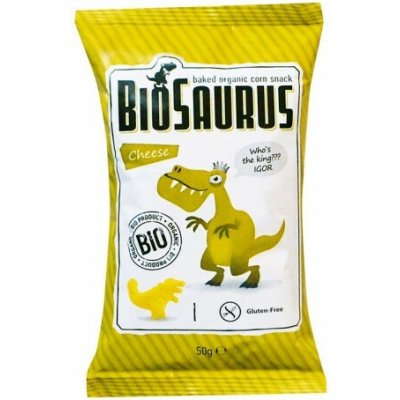 McLLOYD'S BIOsaurus kukuřičné křupky se sýrem 50 g – Zboží Dáma