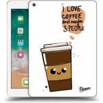 Picasee silikonový černý obal pro Apple iPad 9.7" 2018 6. gen Cute coffee – Zboží Mobilmania