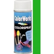 Color Works Colorspray 918525 světle zelený alkydový lak 400 ml