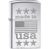 Zapalovač Zippo benzínový MADE IN USA WITH FLAG