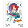 AG Design AGF1755 Samolepící dekorace na zeď Disney Ariel (42,5 x 65 cm)