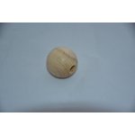 Korále dřevěné 25mm, průvlek 6mm – Zboží Mobilmania