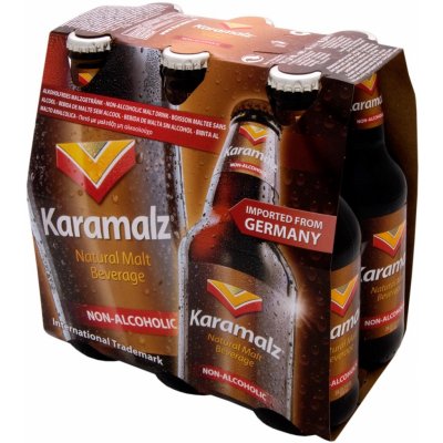 Karamalz sladový nápoj ve skle 330 ml – Zboží Mobilmania
