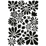 Optys Šablona květinymix 15 x 20 cm – Zboží Mobilmania