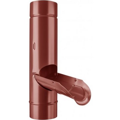 KJG Dešťová klapka 120 mm ocelově červená – Sleviste.cz