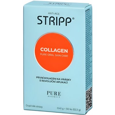Pure District Stripp Collagen pure oral skincare 30 ks – Hledejceny.cz