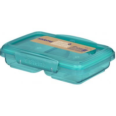 Sistema Ocean Bound Small Split krabička na svačinu se 2 oddíly 350 ml mátová – Hledejceny.cz