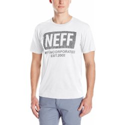 Pánské Tričko Neff NEW WORLD PUSH TEE white