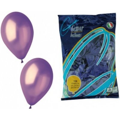 Balónek jednobarevný G90 Fialový pastel sada – Zboží Mobilmania
