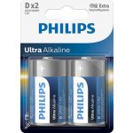 Philips Ultra Alkaline D 2ks LR20E2B/10 – Zboží Živě