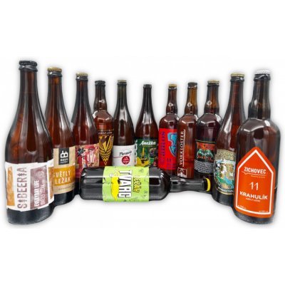 Degustační krabice 12x 0,7l ležák s degustačním deníkem – Zboží Dáma