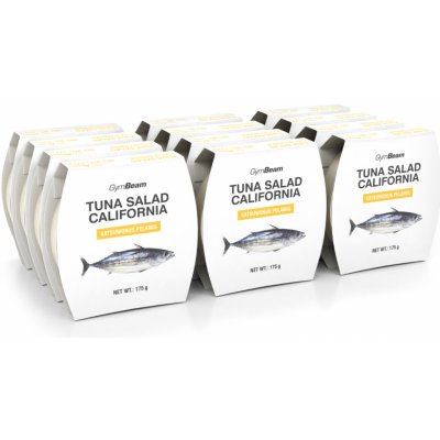 GymBeam tuňákový salát California 12 x 175 g – Zboží Dáma