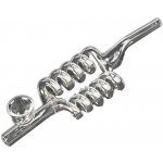 KRCZ šlukovka skleněná spiral transparent 15 cm – Zboží Mobilmania