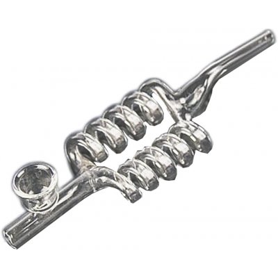 KRCZ šlukovka skleněná spiral transparent 15 cm – Zboží Mobilmania