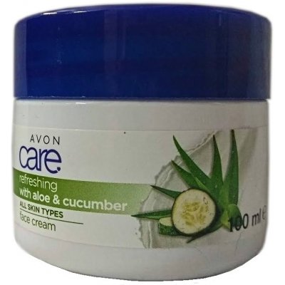 Avon Care osvěžující pleťový krém s aloe a výtažky z okurky 100 g od 49 Kč  - Heureka.cz