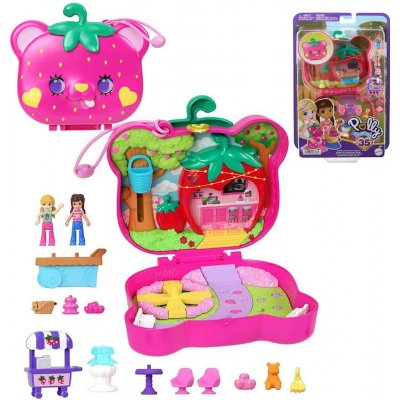 Mattel Polly Pocket Pidi svět do kapsy STRAW-BEARY HRD35 – Zbozi.Blesk.cz