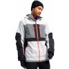 Pánská sportovní bunda Burton Frostner Jacket Lunar Gray / PJ Print / True Black