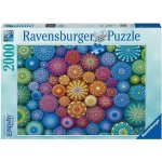RAVENSBURGER Duhové mandaly 2000 dílků – Hledejceny.cz