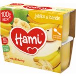 Hami Jablko a banán 4 x 100 g – Zboží Mobilmania