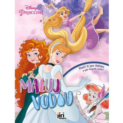 Maluj vodou A4 Disney Princezny – Zbozi.Blesk.cz