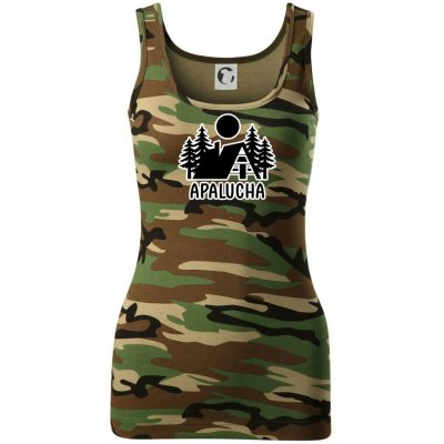 Apalucha chalupa dámské Maskáčové tílko Hnědý maskáč – Hledejceny.cz