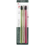 Swissdent Colours zubní kartáčky Soft-Medium Festive 3 ks – Zboží Dáma