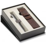 Parker Royal Urban Premium Silver Powder CT plnicí pero dárková sada 297174858 – Sleviste.cz